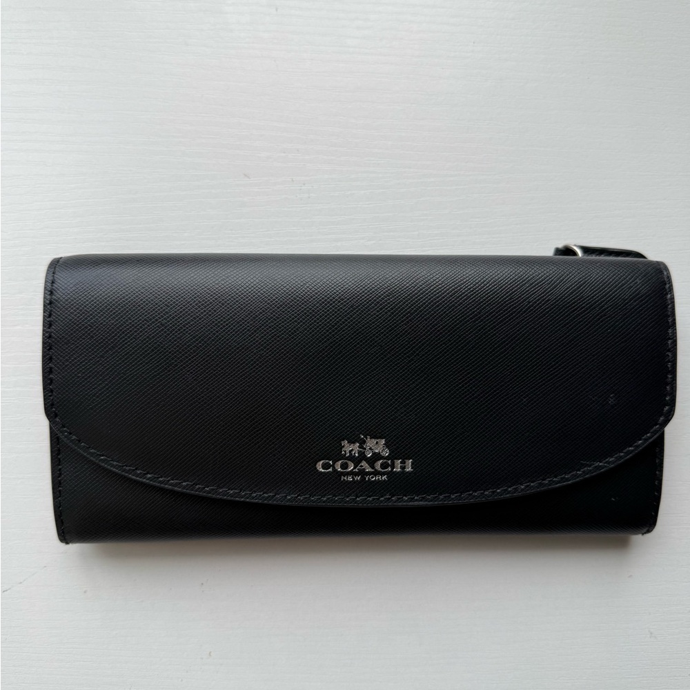 Coach Slim Envelope Leather Wallet with Removable Insert